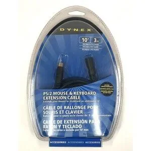 Dynex | Office | Dynex Ps2 Mouse Keyboard Extension Cable Dxc101811 ...